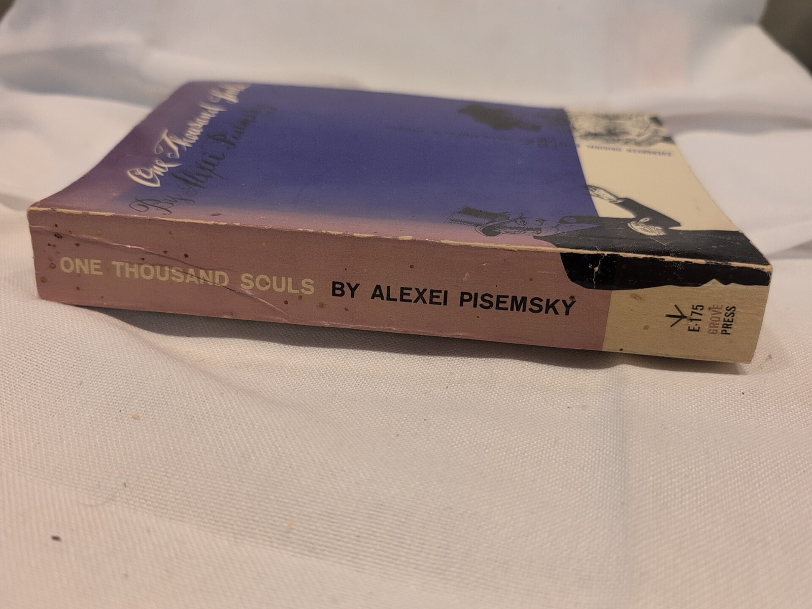 ONE THOUSAND SOULS by Alexei Pisemsky – 1st printing PB 1959 Grove Press