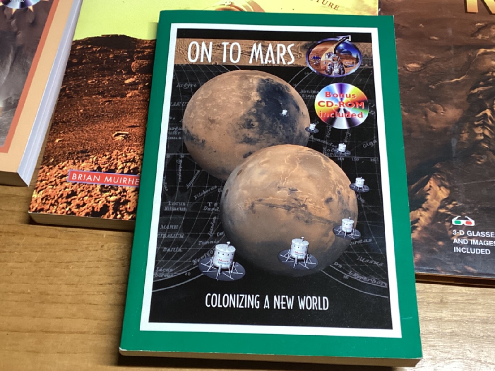 7 Assorted Books On Mars Spaceflight Exploration – See Below