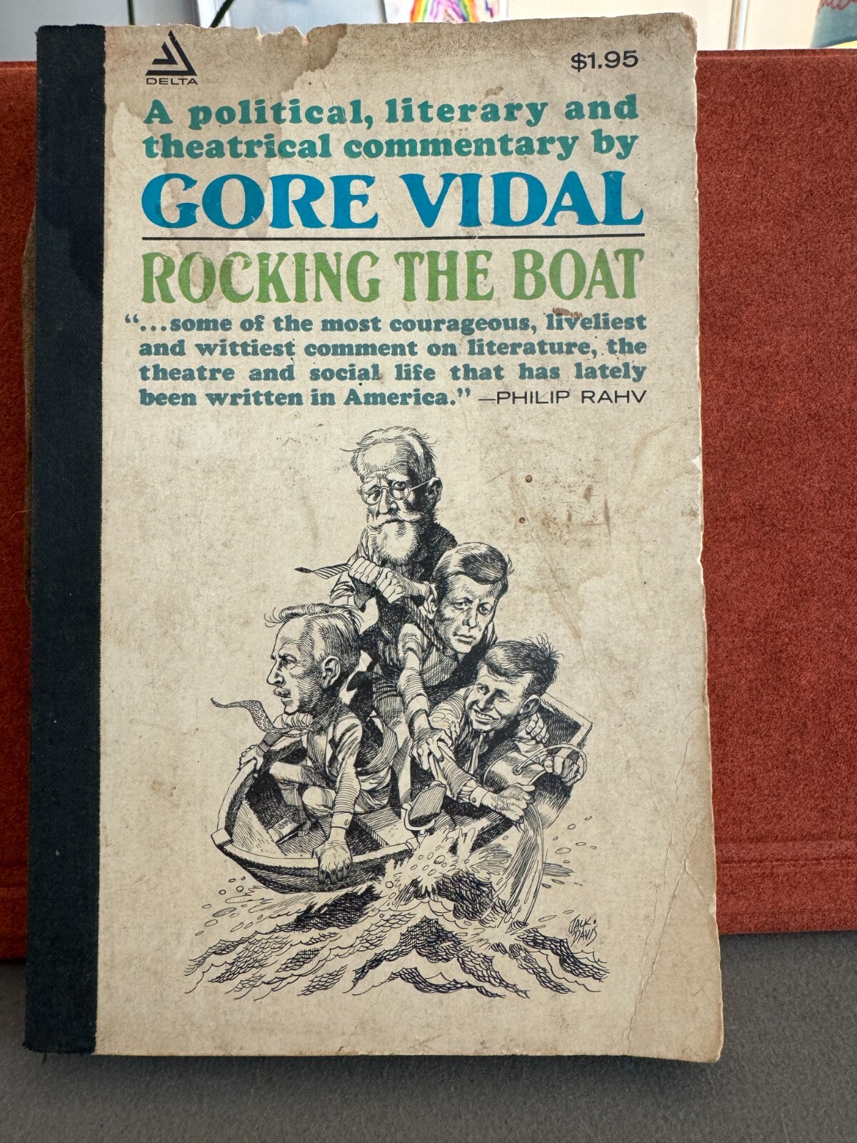 Rocking The Boad, Gore Vidal. First Paperback Edition