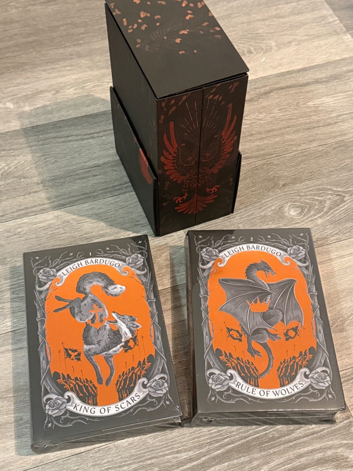 LITJOY King of Scars Rule of Wolves Special Edition BoxSet Sealed Leigh Bardugo