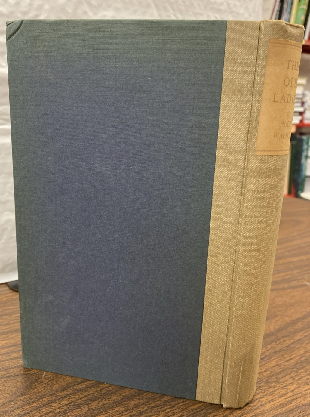 The Old Ladies Walpole Limited signed 1st Ed. – 1924 Vintage Novel – Uncut Pages