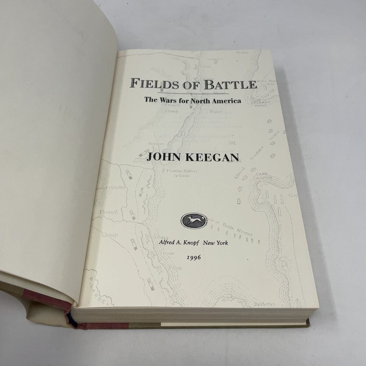 Fields of Battle by Keegan, John HC First Edition Very Good 1996