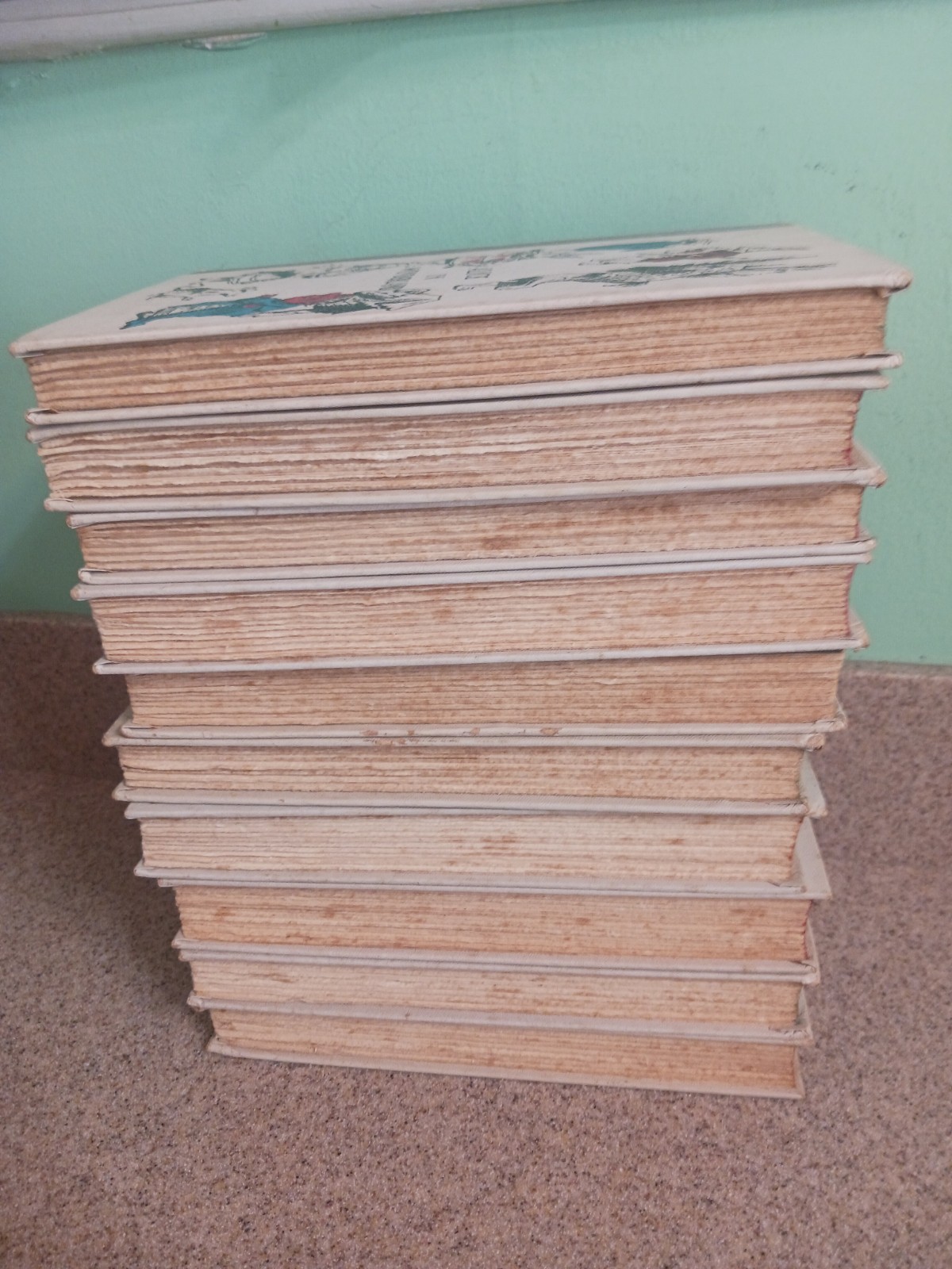 Vintage 1950s Junior Deluxe Edition Books Lot of 10 HC Children’s Classics