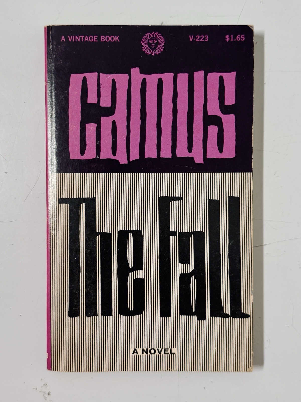 Albert Camus The Fall Vintage Books V-223 Paperback Justin O’Brien VG