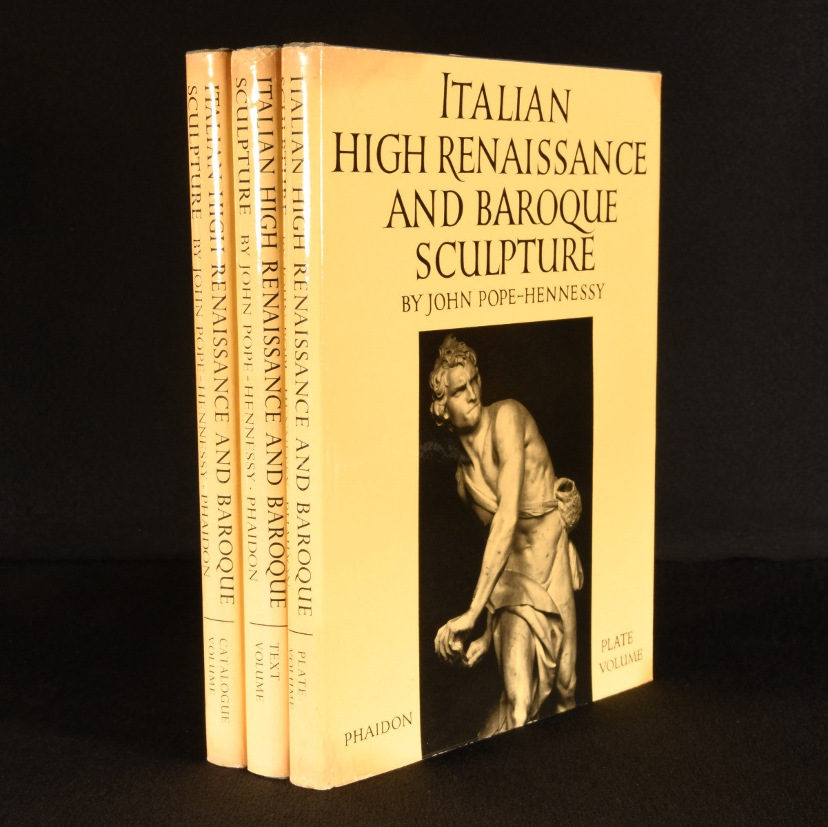 1963 3Vol Italian High Renaissance and Baroque Sculpture John Pope-Hennessy F…