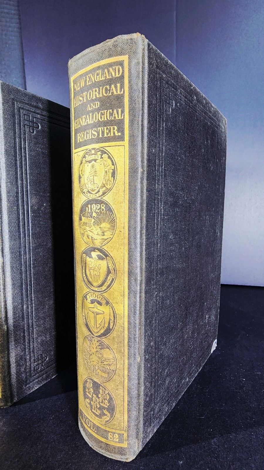 1926,27,28 Rare Original New England Historical & Genealogical Register Vol80-82