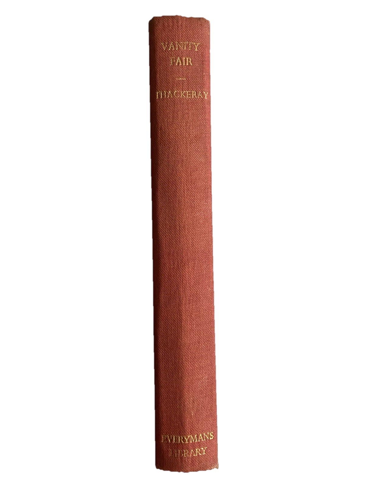 Vanity Fair Everyman’s Library Red Historical Fiction Literature Satire Classics