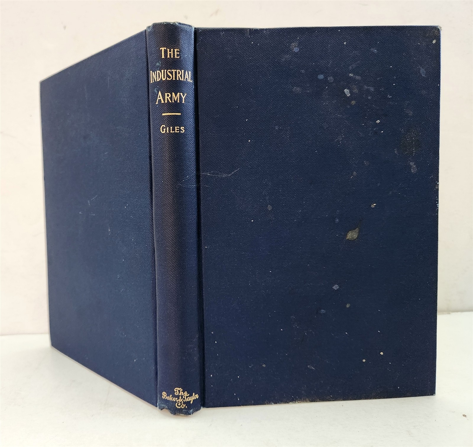 1896 antique The INDUSTRIAL ARMY sociology Fayette Stratton GILES