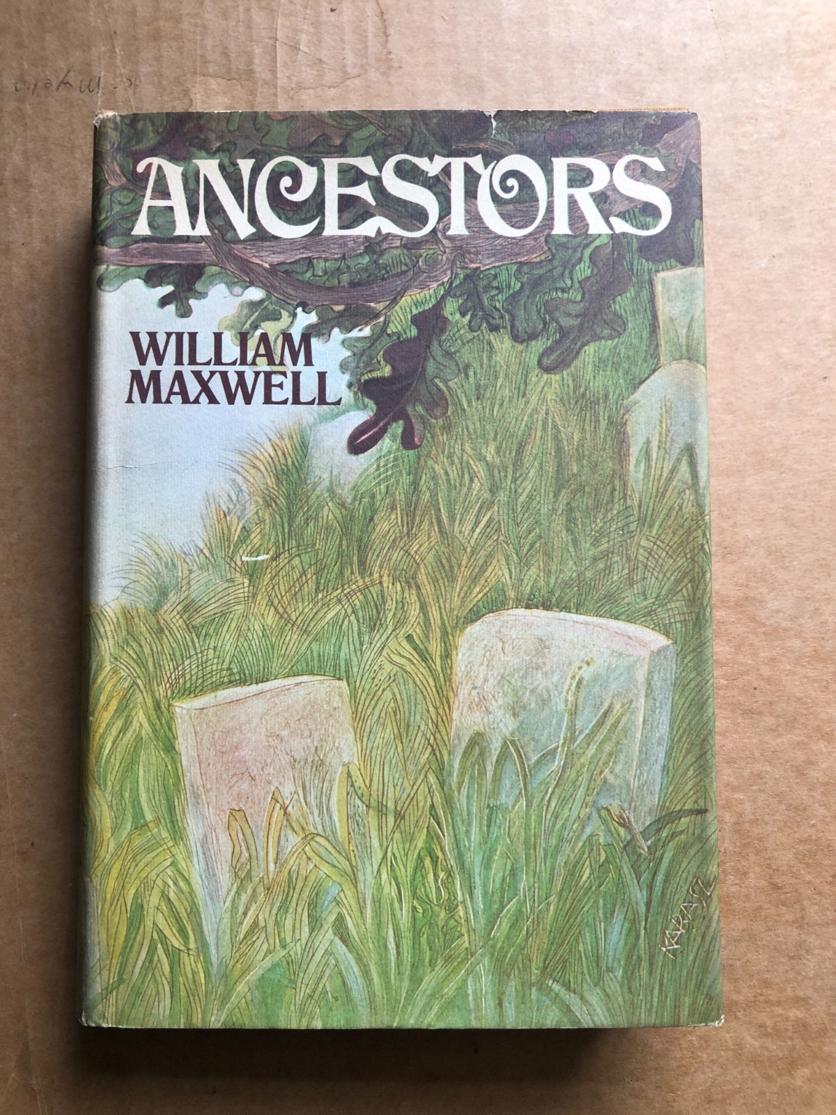 1971 hb WILLIAM MAXWELL ‚Ancestors‘ 1st ed. VG Knopf