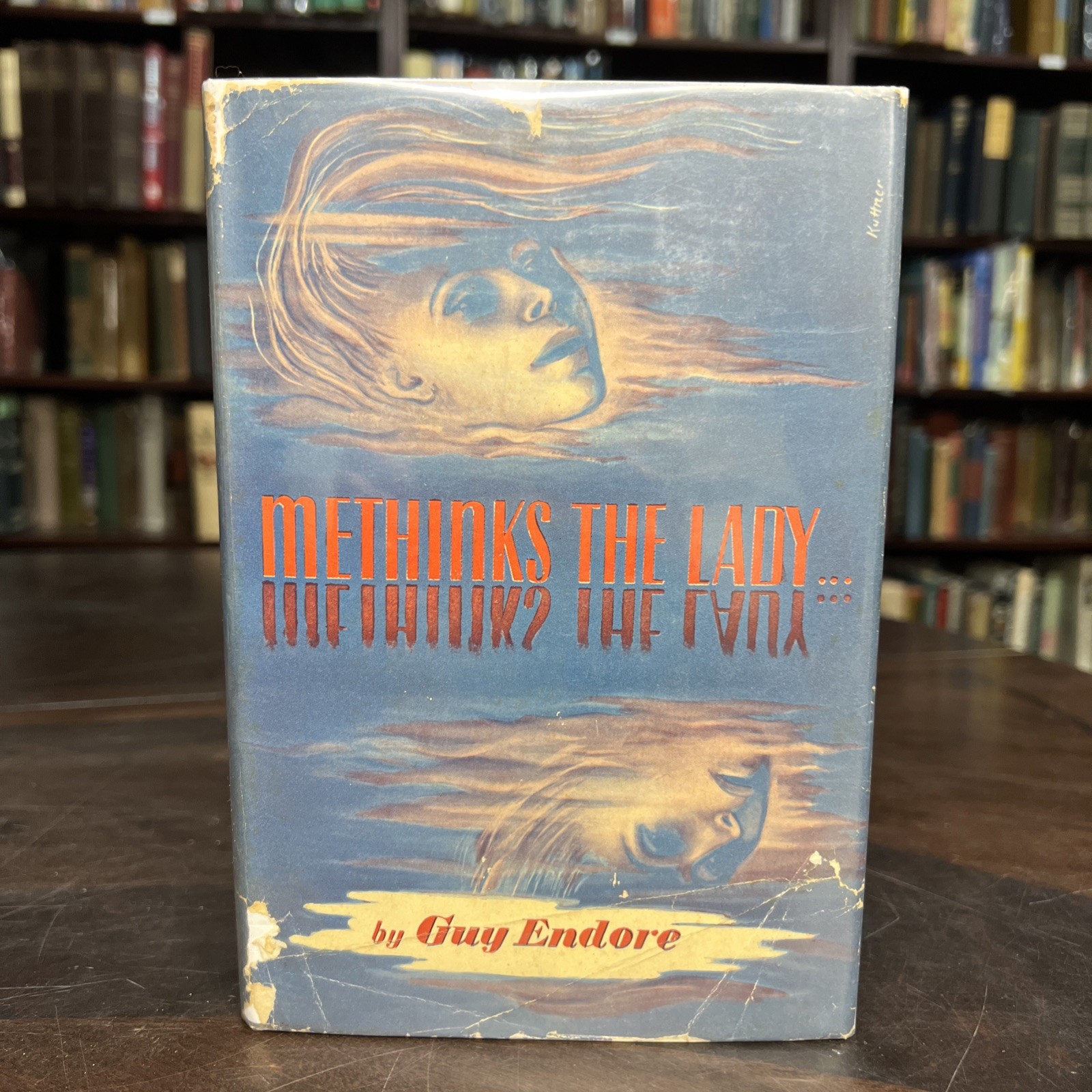Guy Endore / Methinks the Lady 1st Edition 1945. 8-5