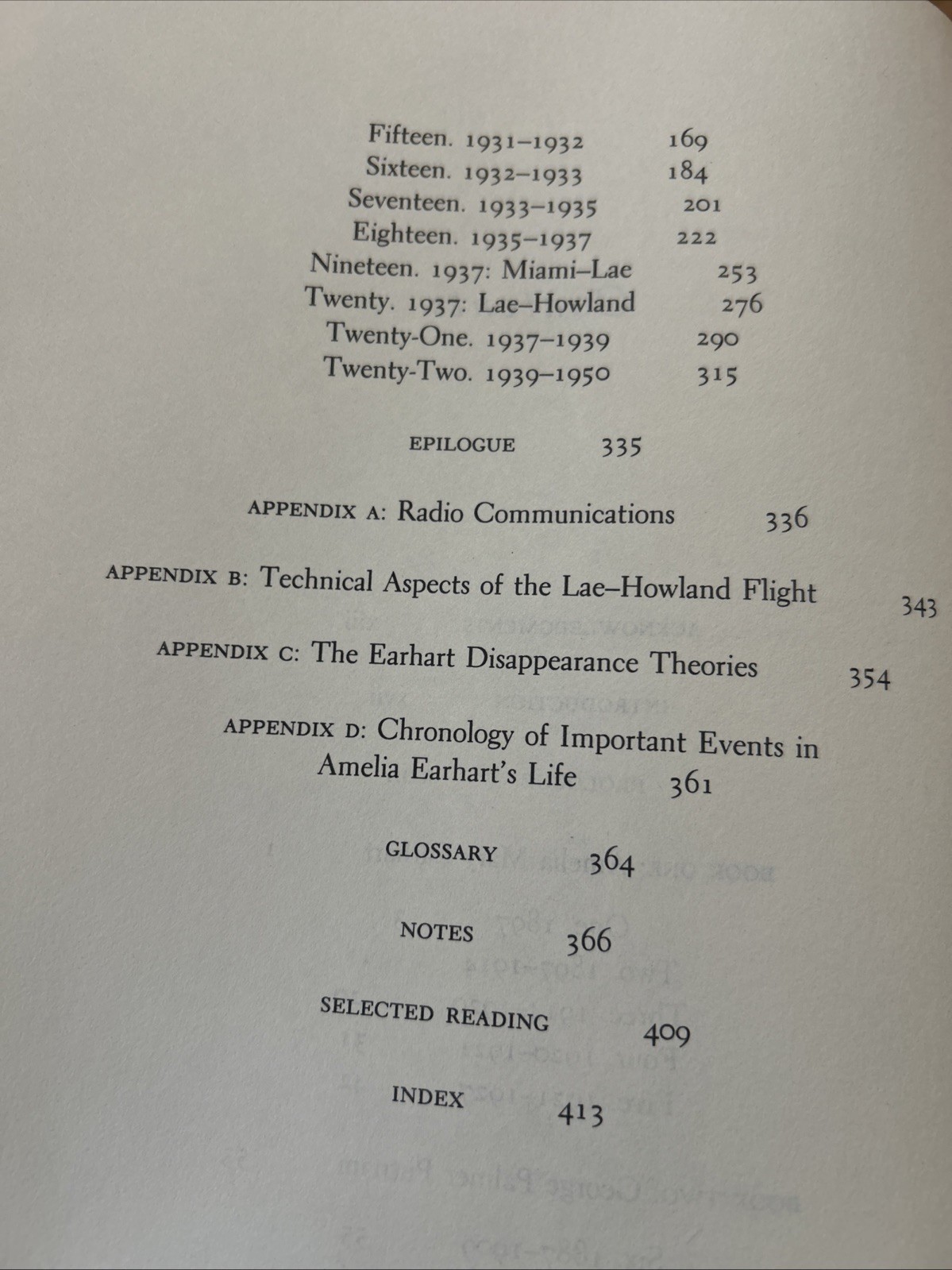The Sound of Wings The Life of Amelia Earhart Mary S. Lovell 1st Edition,HC,