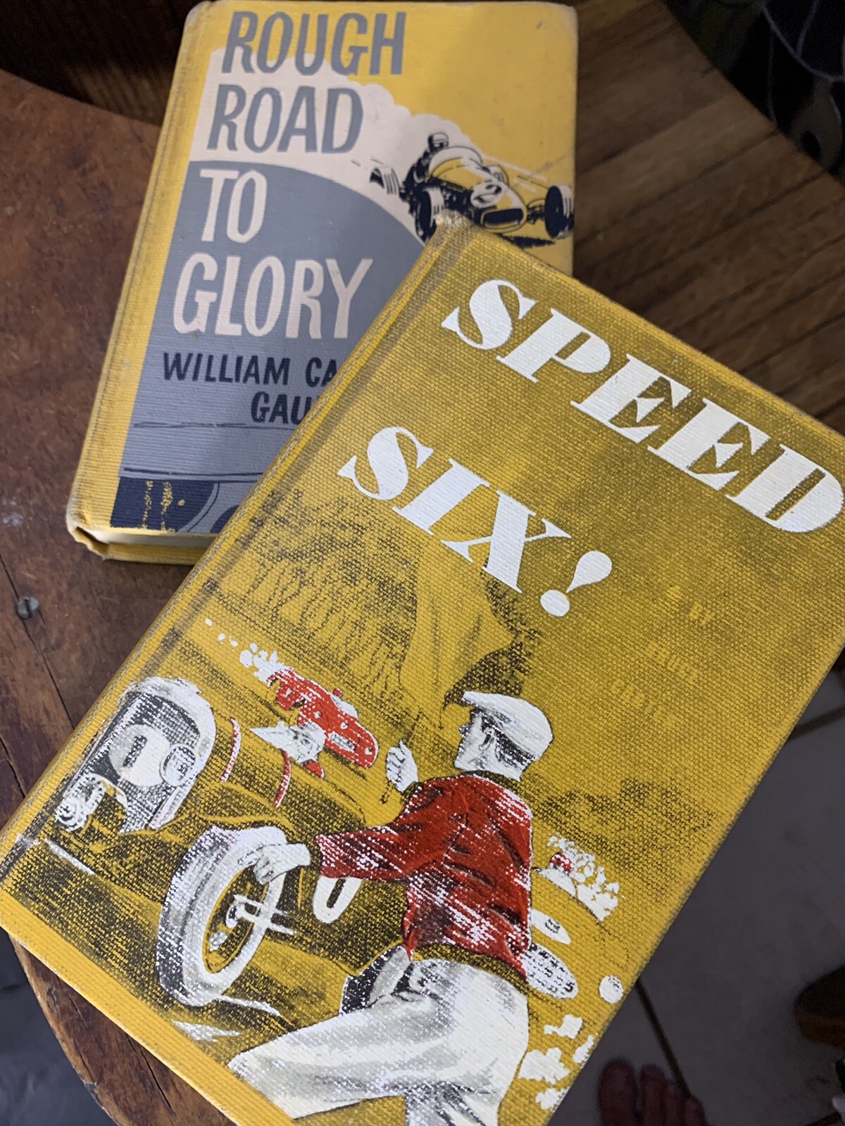 2 Vintage Race Car Slot Sprint Ford Ferrari Austin Seven Model T Racing Books