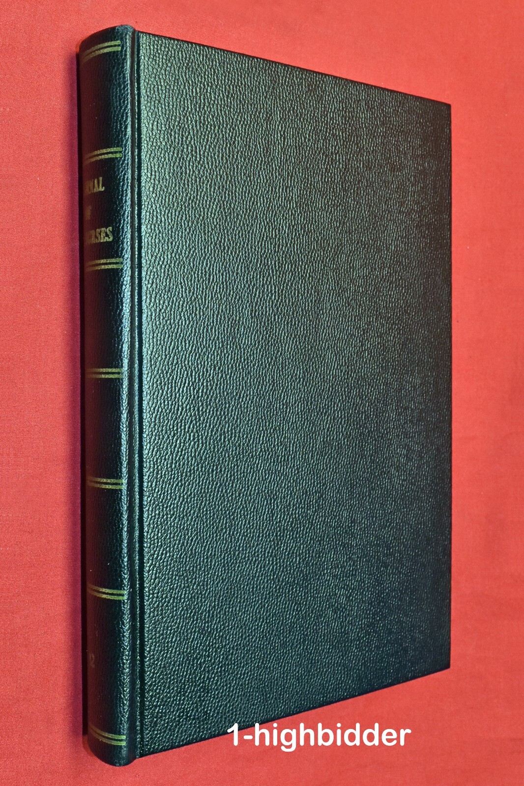Volume 12 Journal of Discourses 1869 Hardcover Brigham Young Mormon LDS CLEAN!