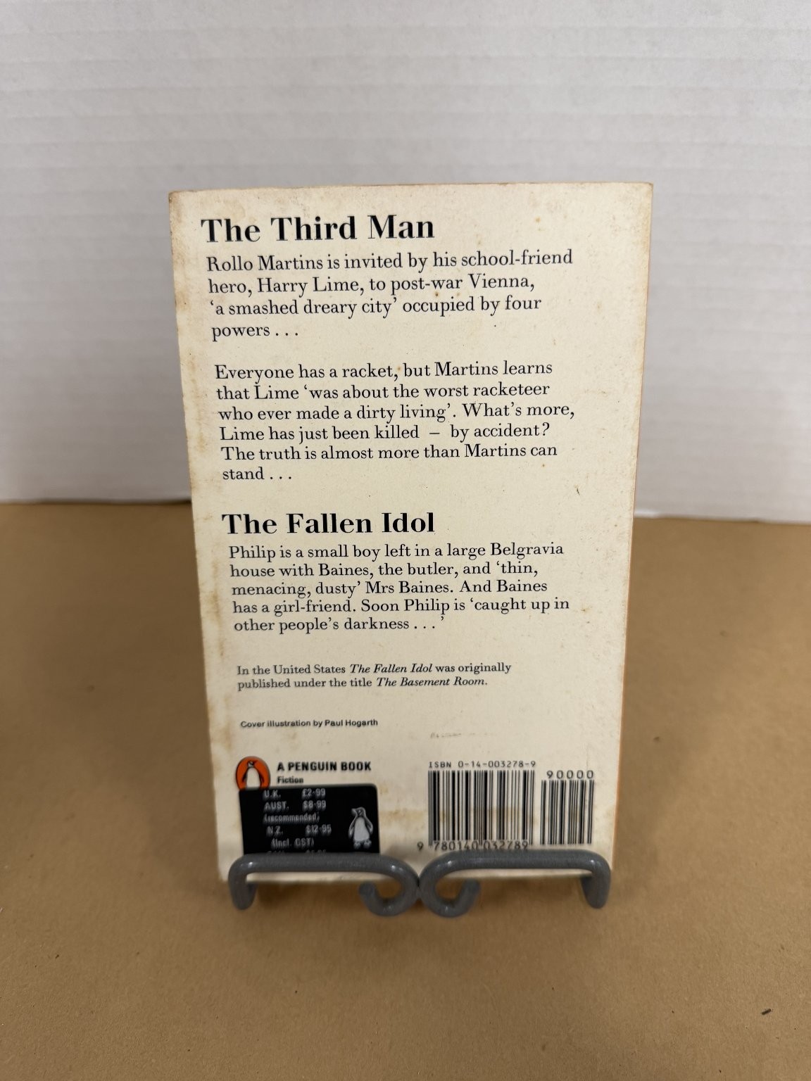 The Third Man & The Fallen Idol Graham Greene Penguin Book Paul Hogarth