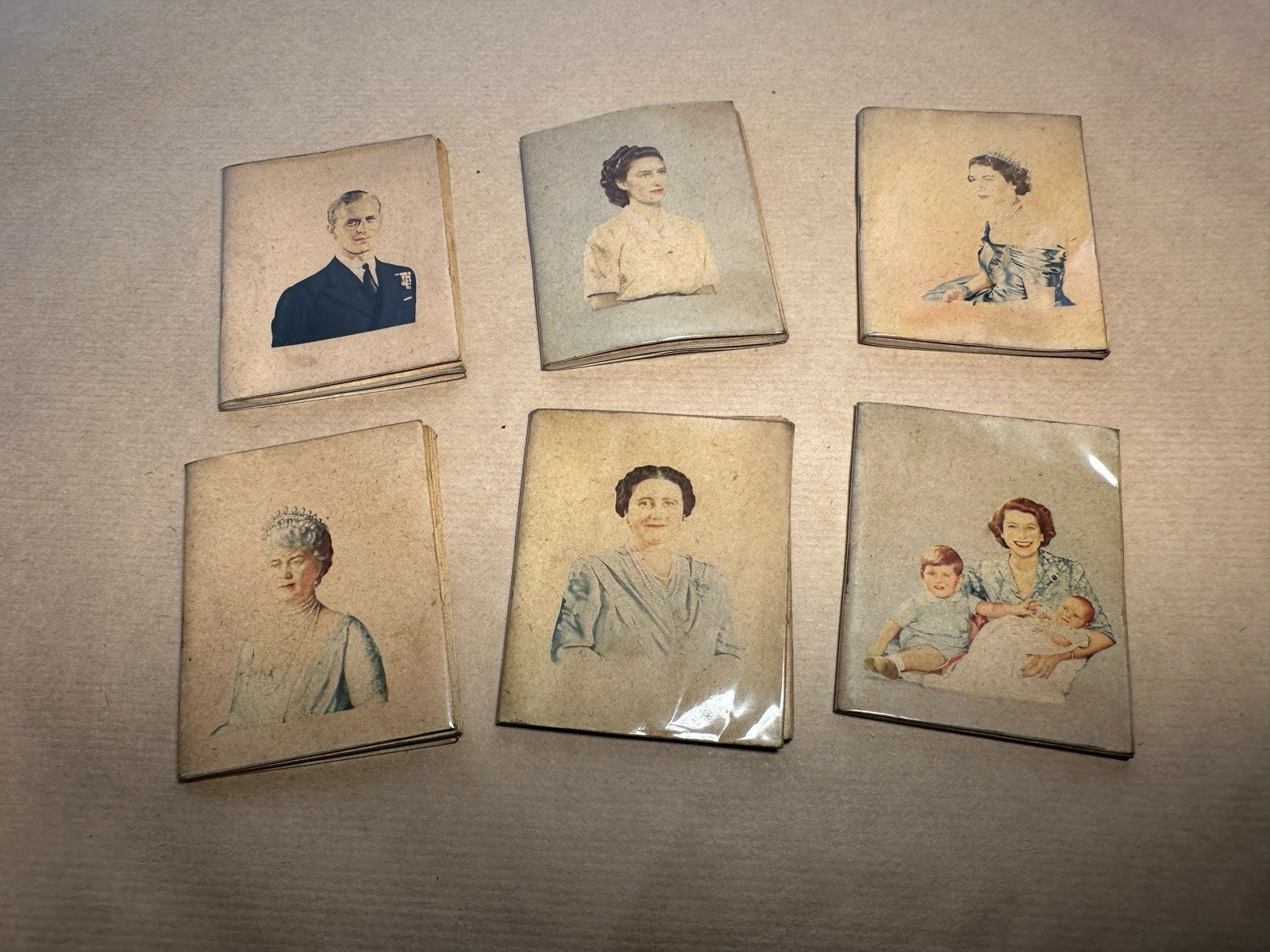 Vintage Miniature Royal Family Books Sampson Low London Set of 6
