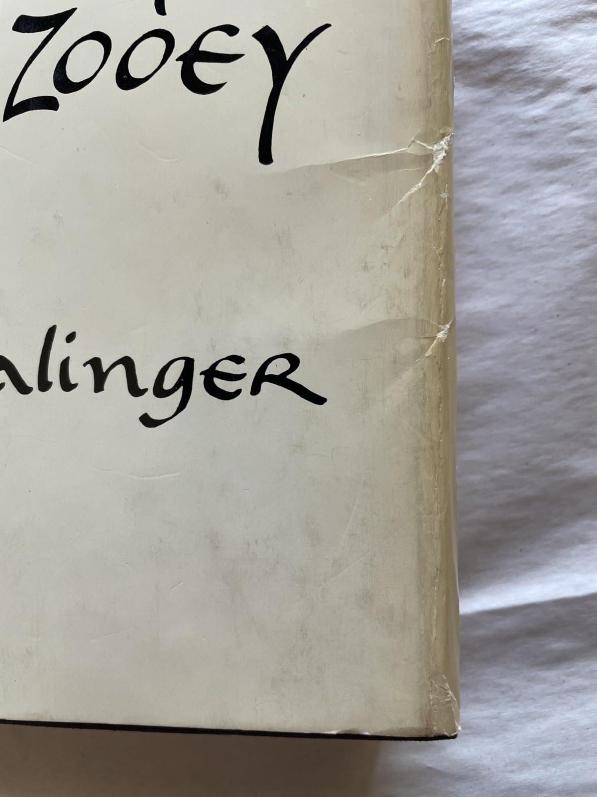 Franny and Zooey SALINGER Little Brown 1961 1st edition 1ST PRINTING inscribed