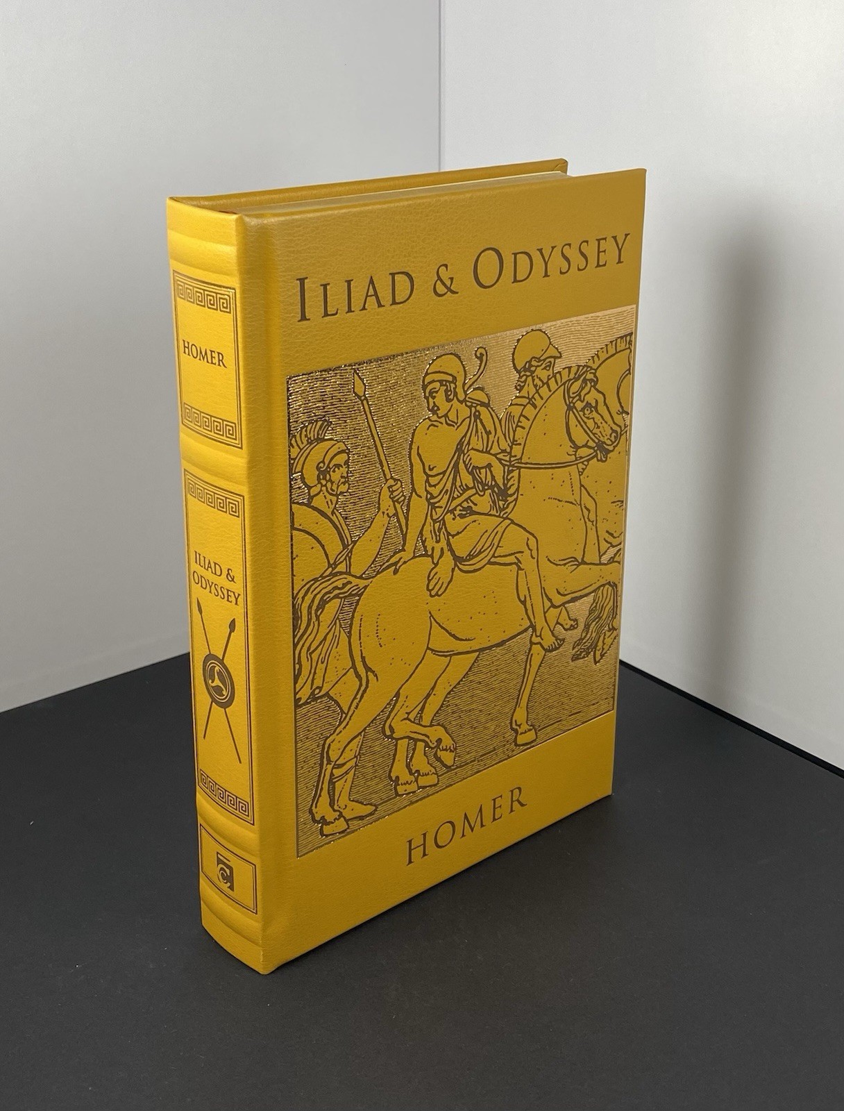 Iliad and Odyssey by Homer New Leather Bound Collectible Deluxe Classics Gift