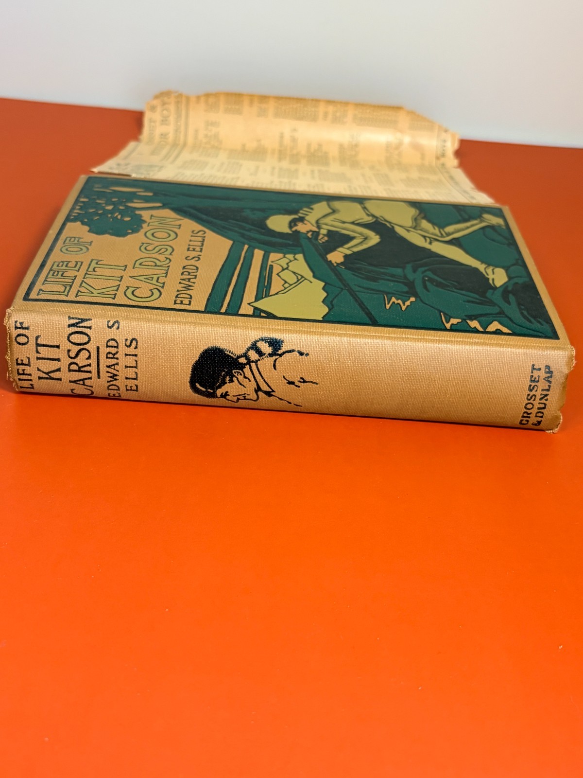 Life of Kit Carson by Edward S Ellis 1889 Book