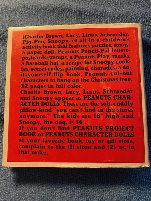 First Edition Security Is a Warm Blanket by Charles Schulz creator of Peanuts