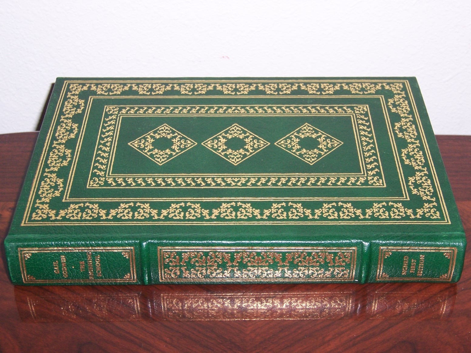 Franklin Library Signed The Finishing School by Gail Godwin