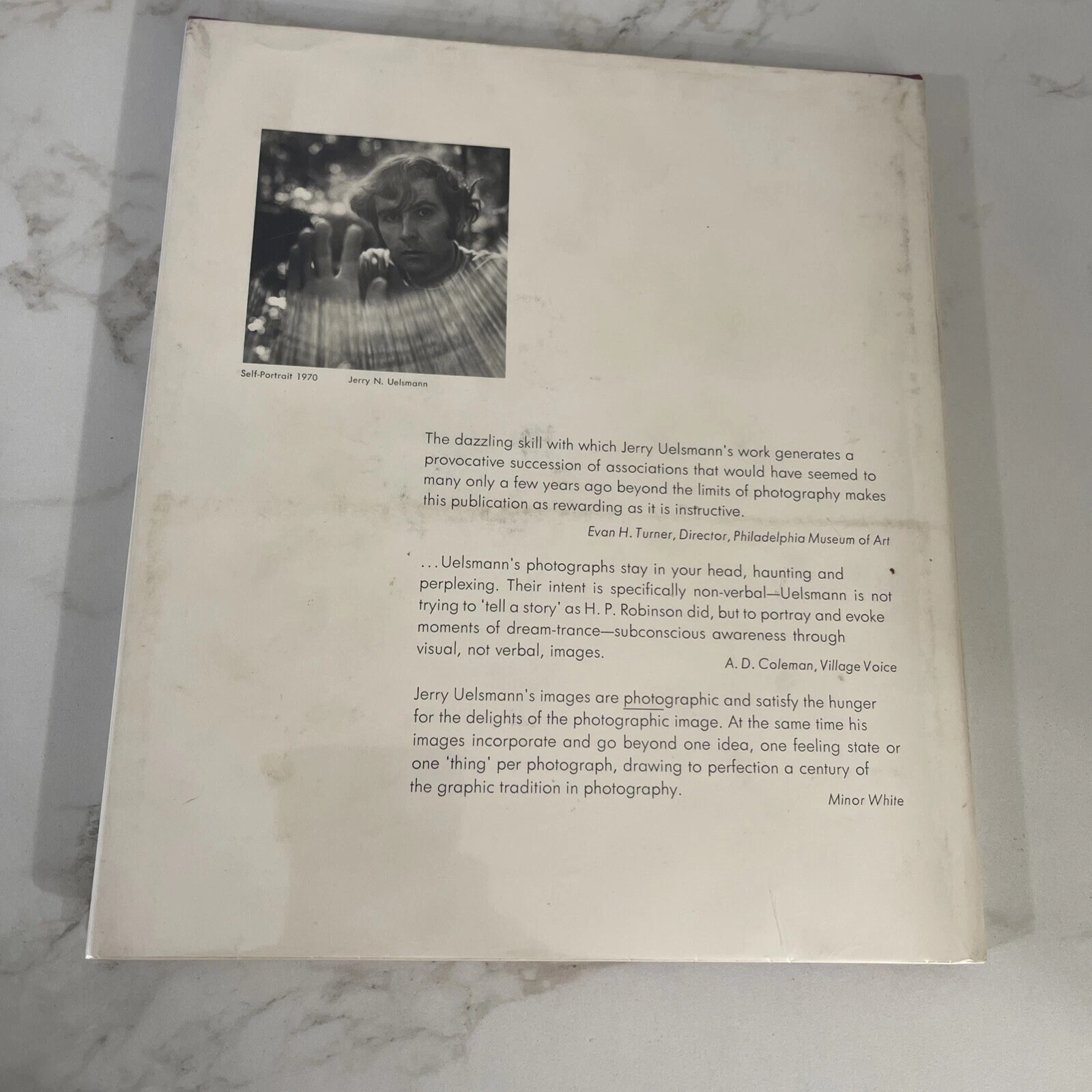 SIGNED JERRY N. UELSMANN. 1970 Aperture Monograph.