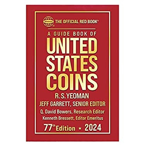Redbook 2024 Us Coins Hc Hardcover Jeff Garrett
