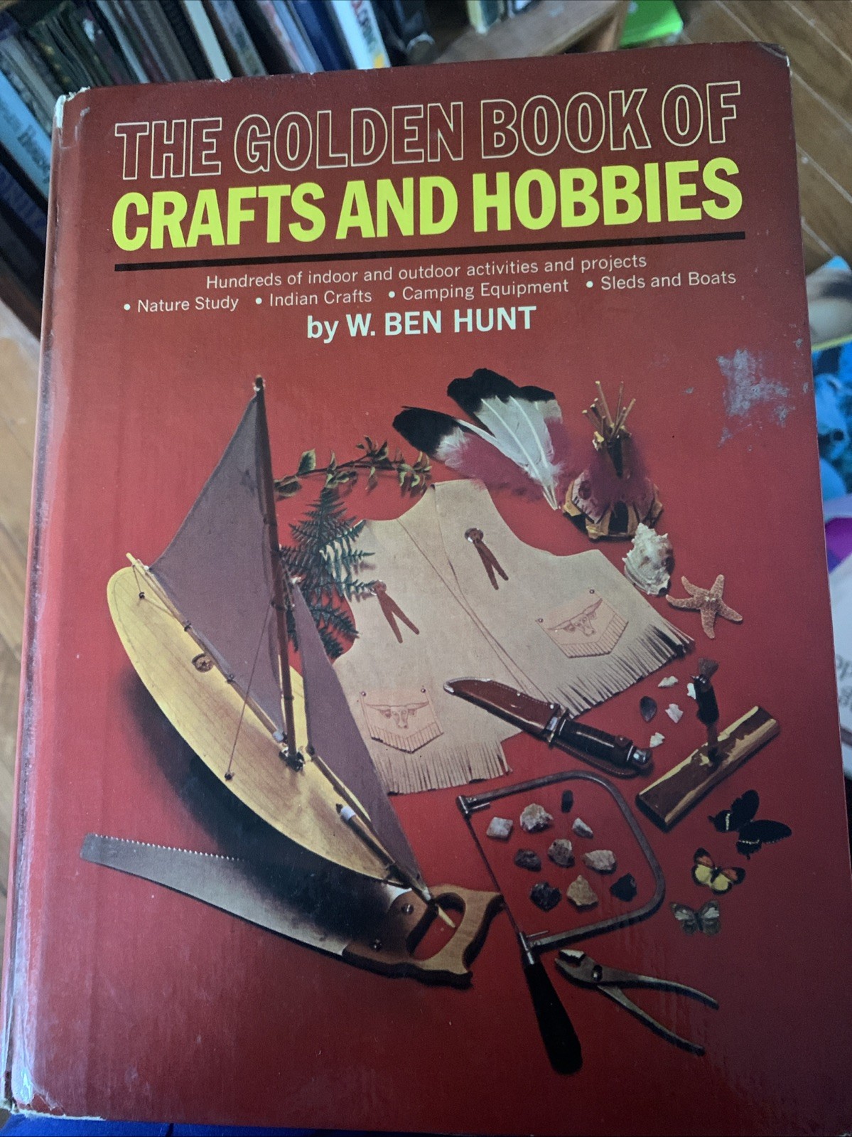 The Golden Book of Crafts and Hobbies 1967 HC BOOK 11th printing