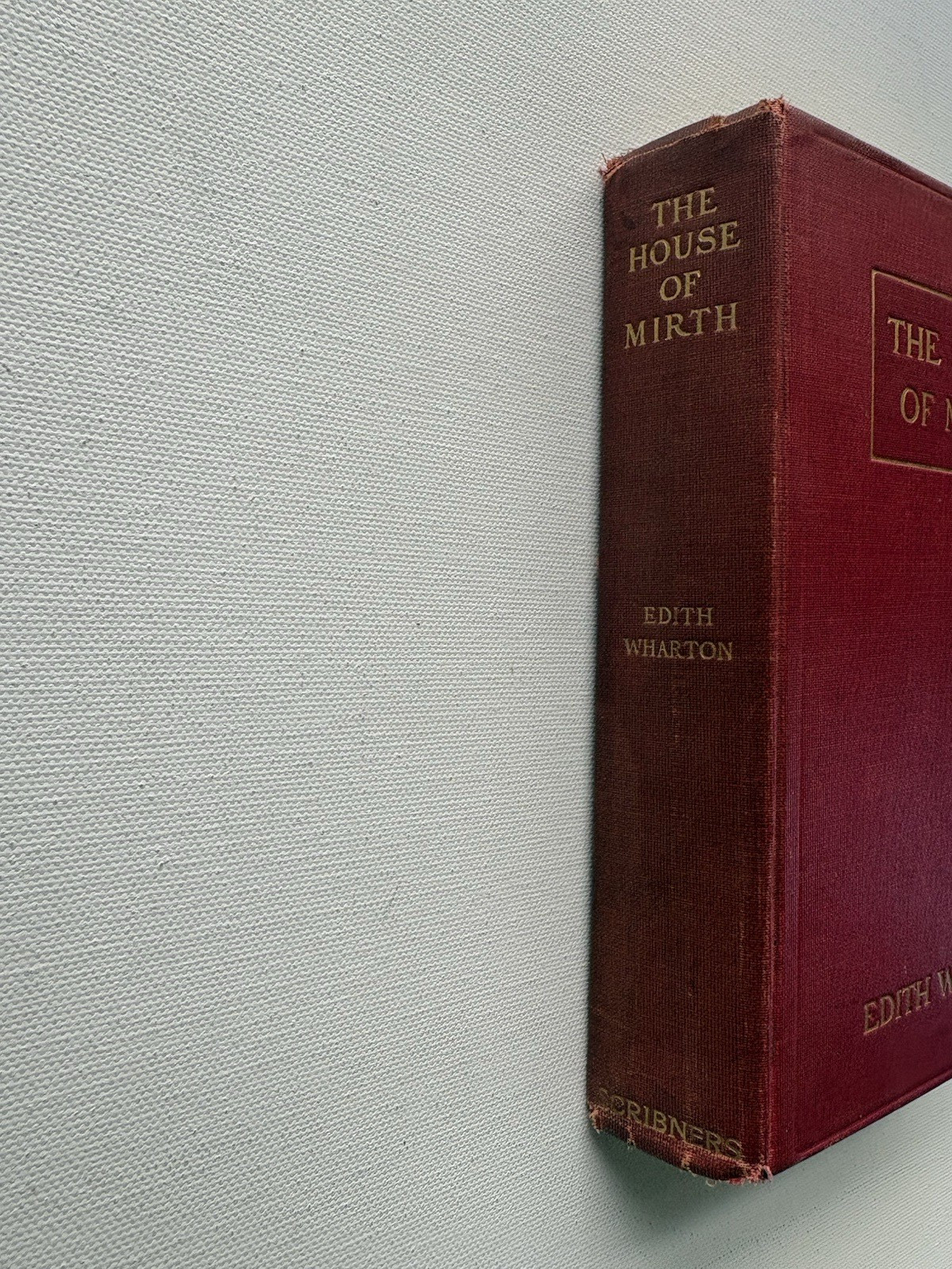 THE HOUSE OF MIRTH By Edith Wharton First Edition 1st Printing 1905