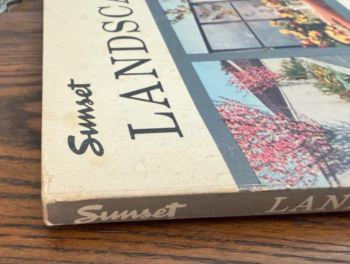 Sunset Magazine Vintage 1961 Paperback Landscaping for Western Living MidCentury