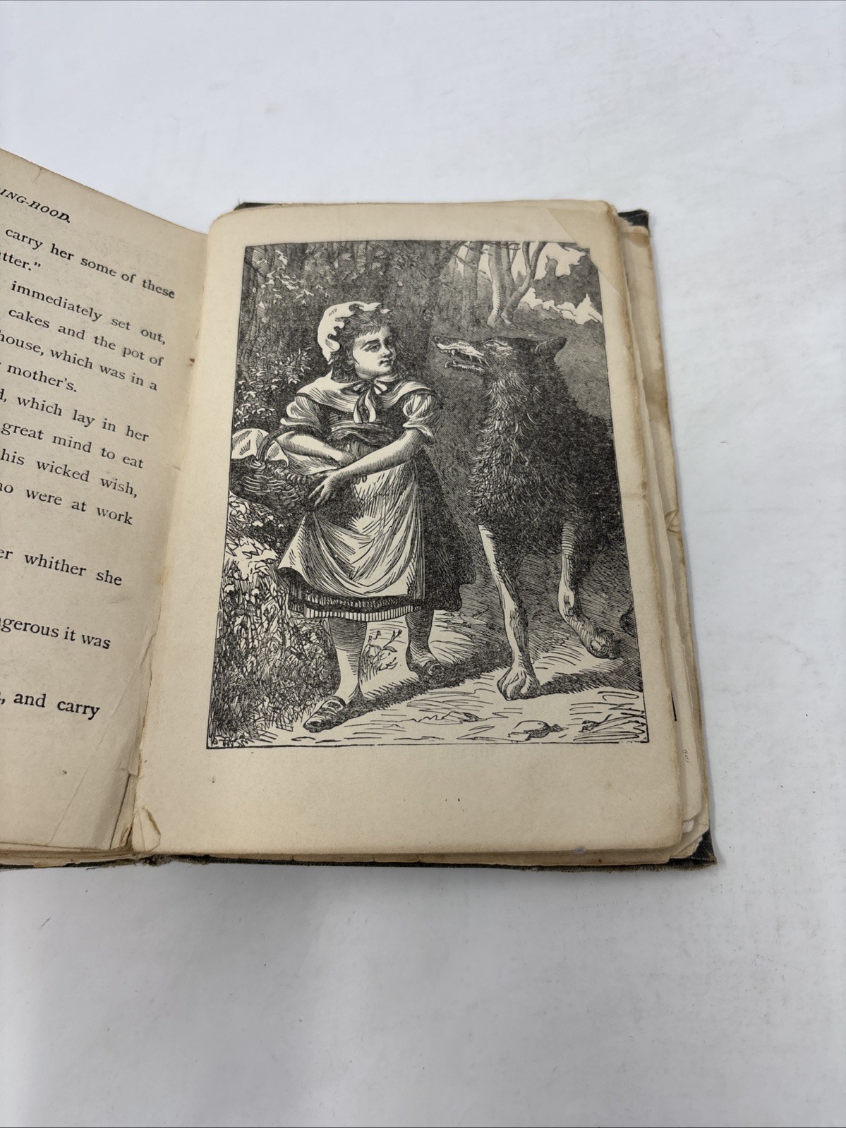 Mother Goose D. Mckay Nursery Rhymes and Fairy Tales Antique Book Colored Illus.