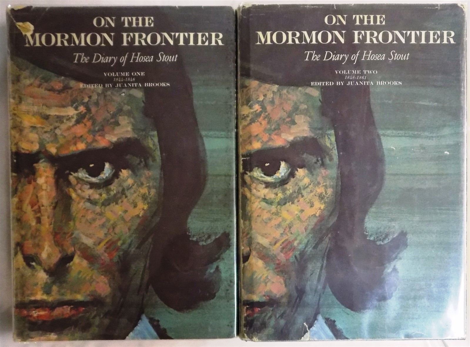 On The Mormon Frontier The Diary of Hosea Stout Volume 1 and 2 Hardcover 1st Ed.