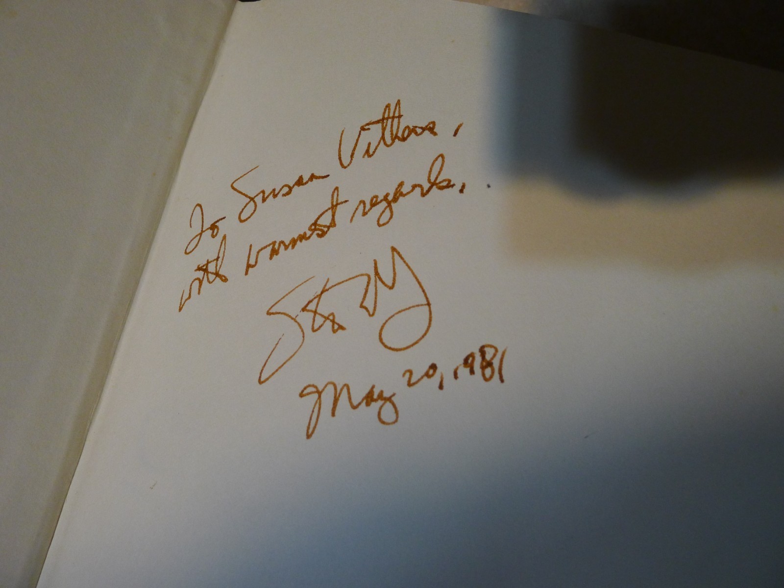 Stuart Woods CHIEFS : A Novel 1st Edition SIgned Inscribed