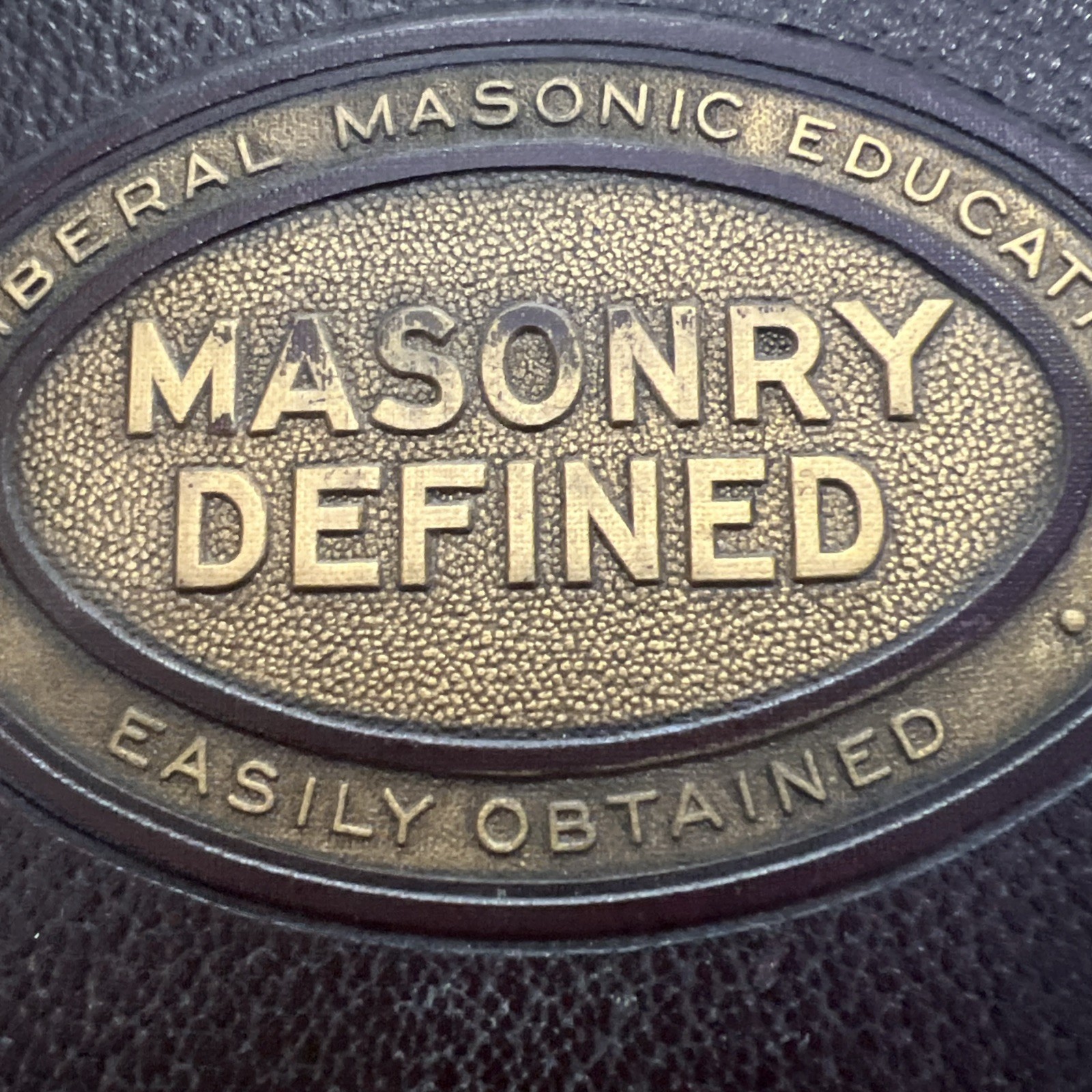 A.G. Mackey E.R. Johnston MASONRY DEFINED 1930 Freemason Masonic Masons
