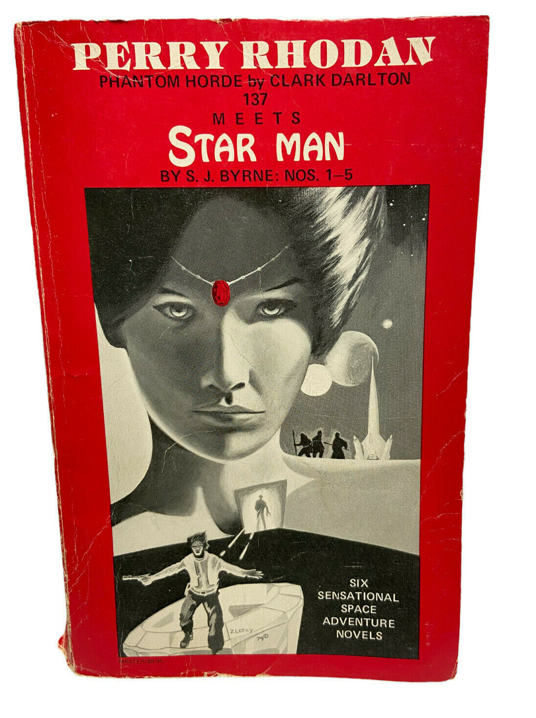 Vintage 1979 Perry Rhodan Meets Starman Six Adventure Space Novels in One