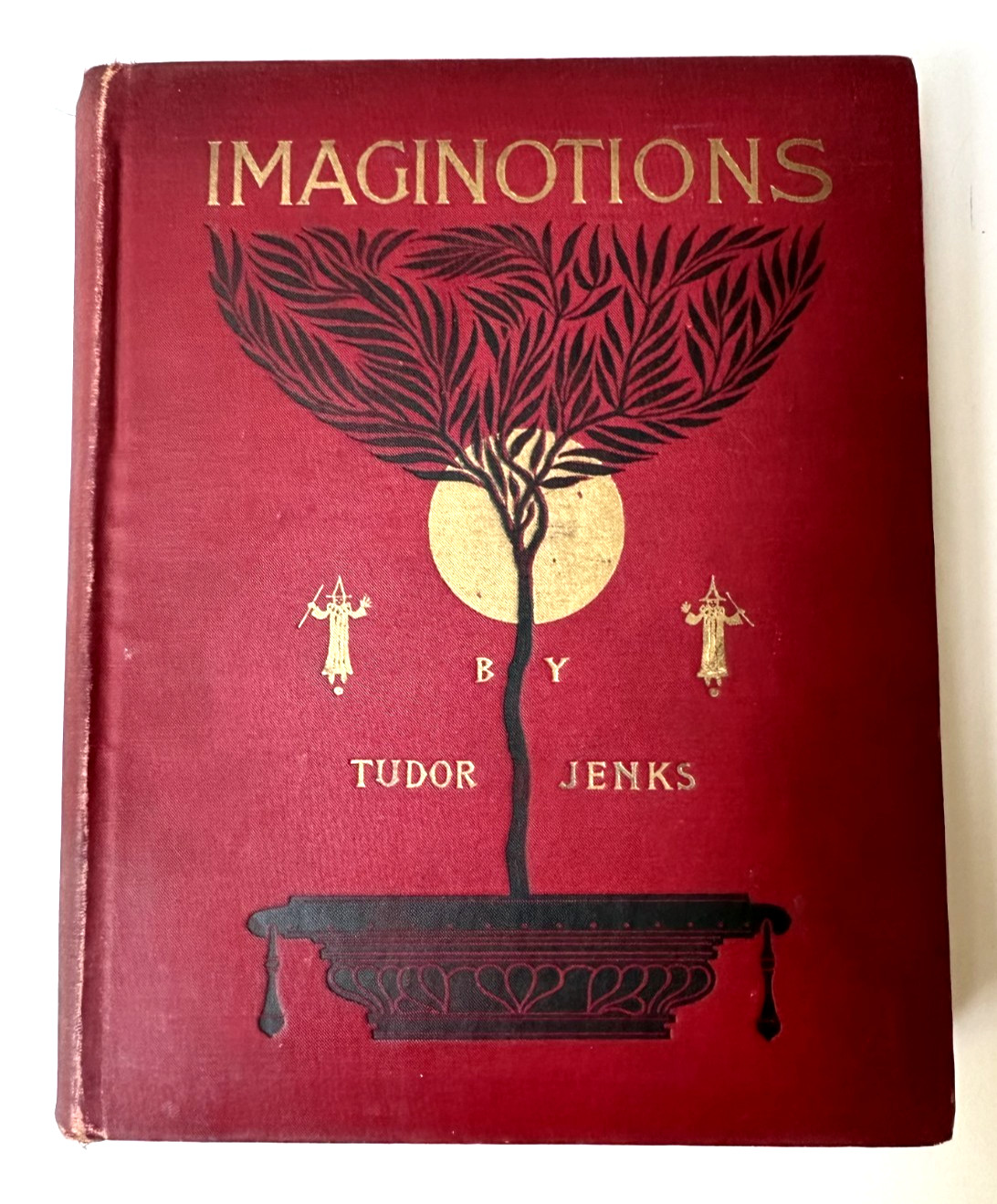 [WEIRD TALES] Tudor JENKS Imaginotions: Truthless Tales 1894 Dragons Giants etc.