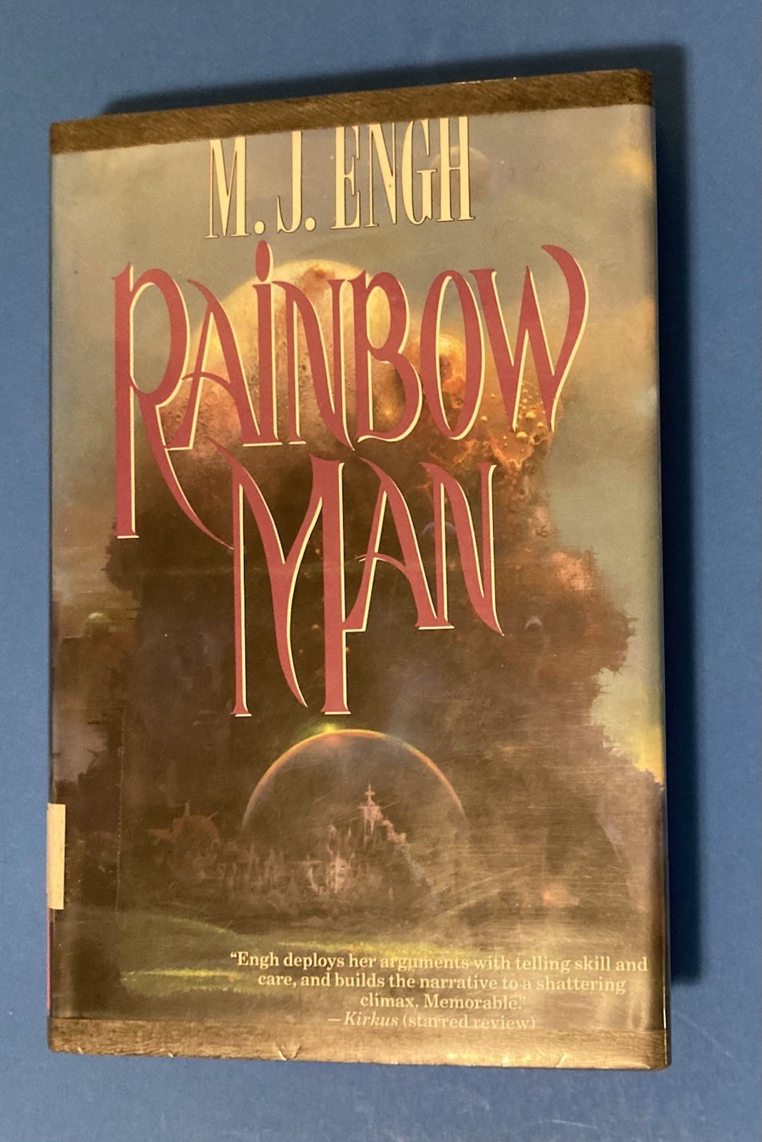 Rainbow Man M. J. Engh 1993 Tor Books 1st ed. Science Fiction Novel Ex Library