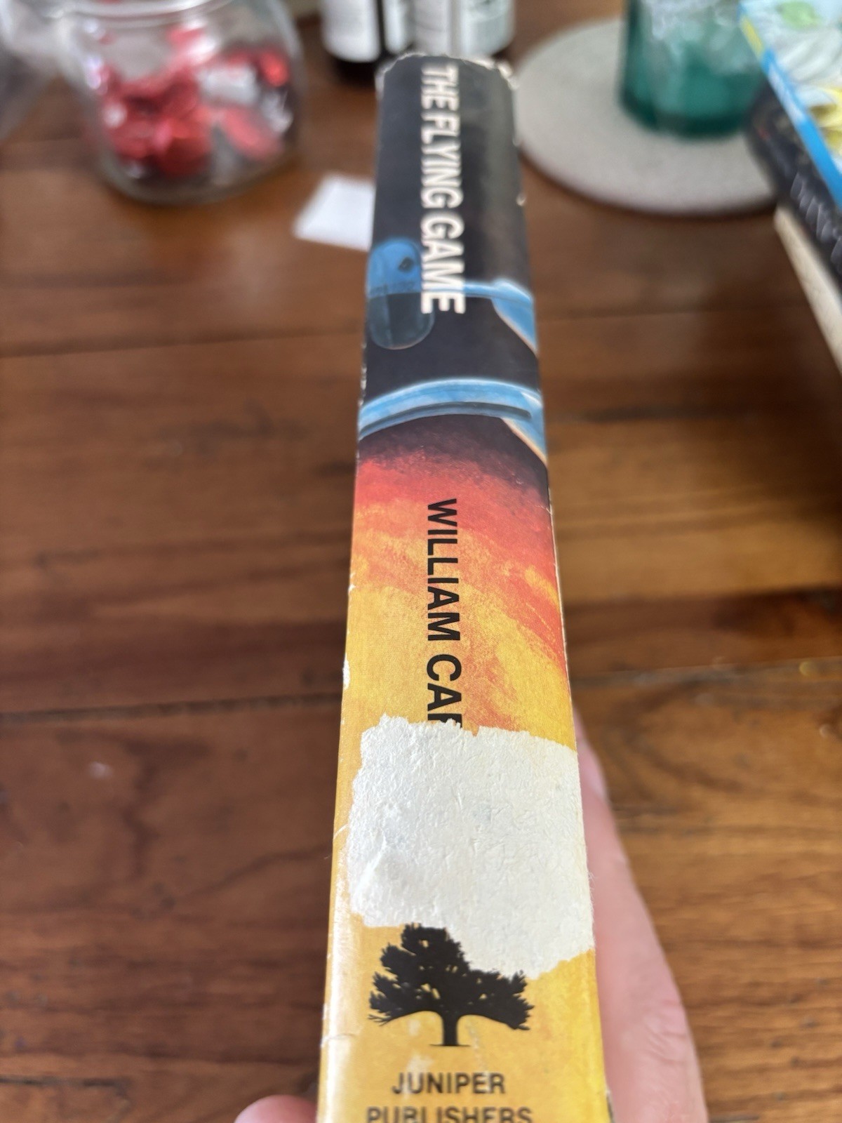 RARE SIGNED! The Flying Game by William Carigan. 1st. 1974. VG/VG
