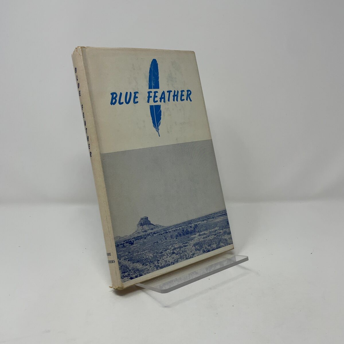 BLUE FEATHER by Paul Jones HC First Edition Very Good 1953 Signed