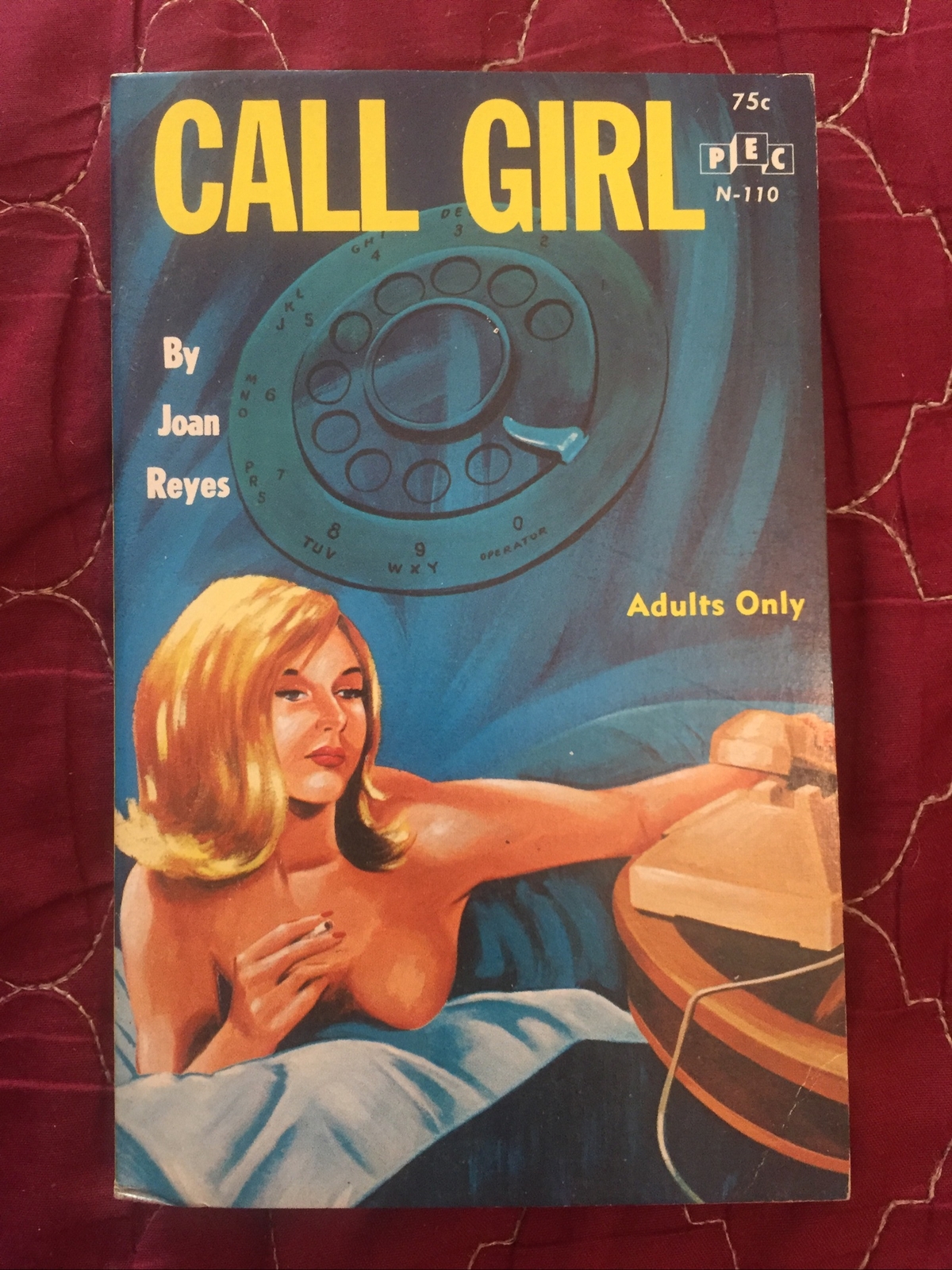 Sleaze Vintage Pb gga, Call G… by Reyes, PEC N110, 1964, NF