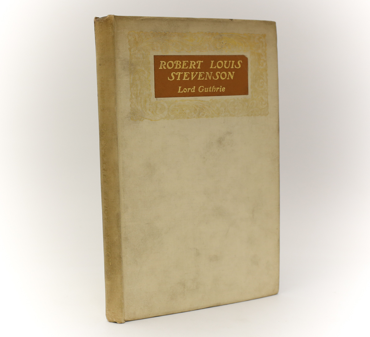 Lord Guthrie ‚Robert Louis Stevenson‘. W. Green & Son, Edinburg, 1920. 1st Ed