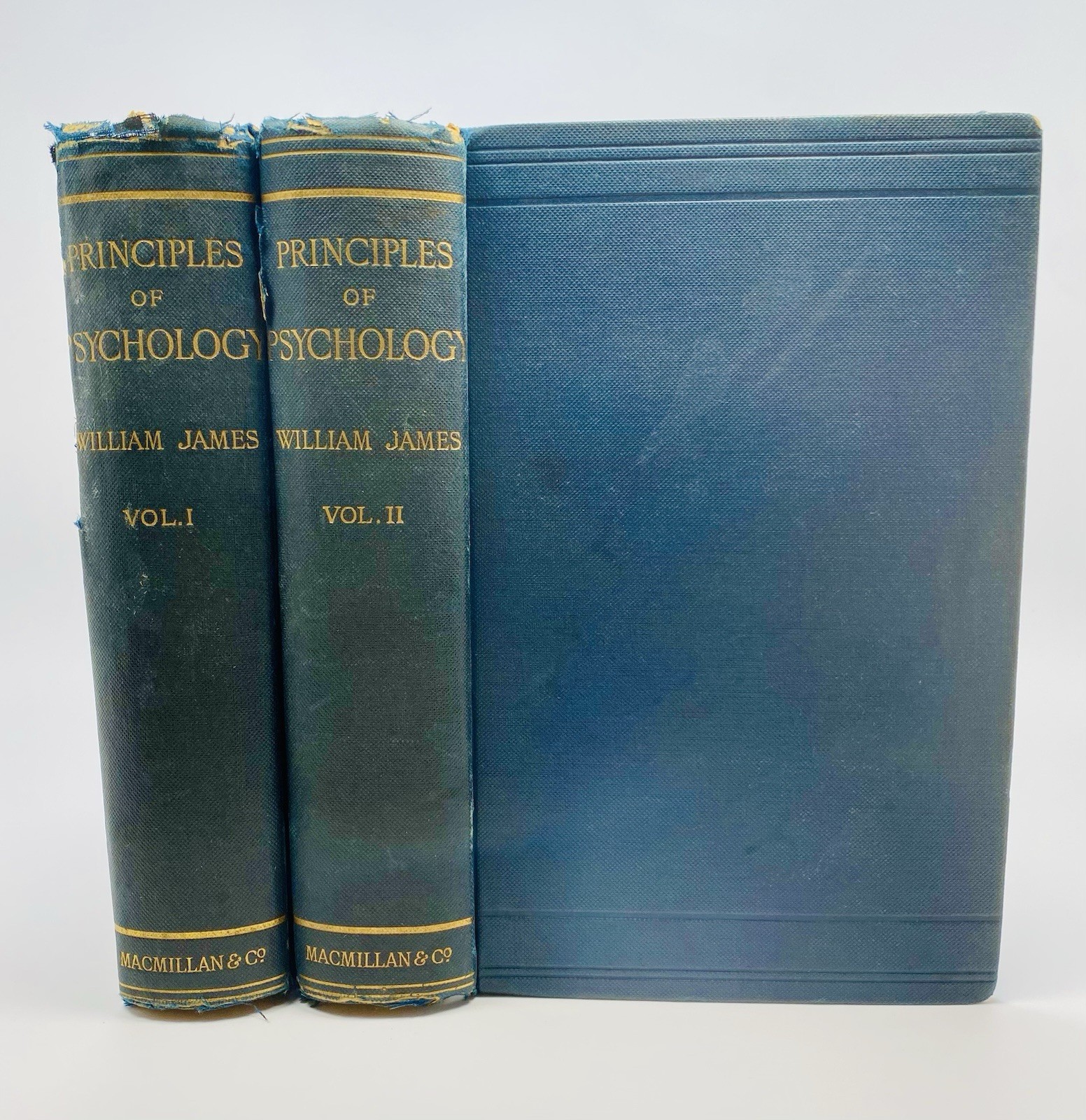 William JAMES, The PRINCIPLES of PSYCHOLOGY, 1ST ED. / 1ST PRINT., 1890 / 1891