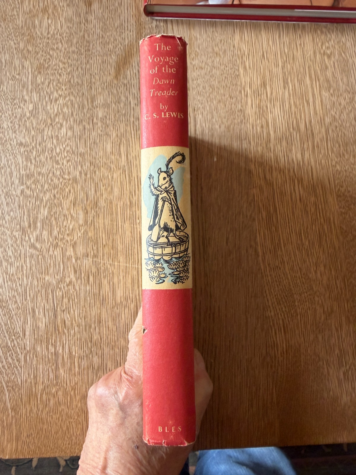 THE VOYAGE OF THE DAWN TREADER – CS Lewis – 1ST/3RD UK EDITION. w/orig. DJ