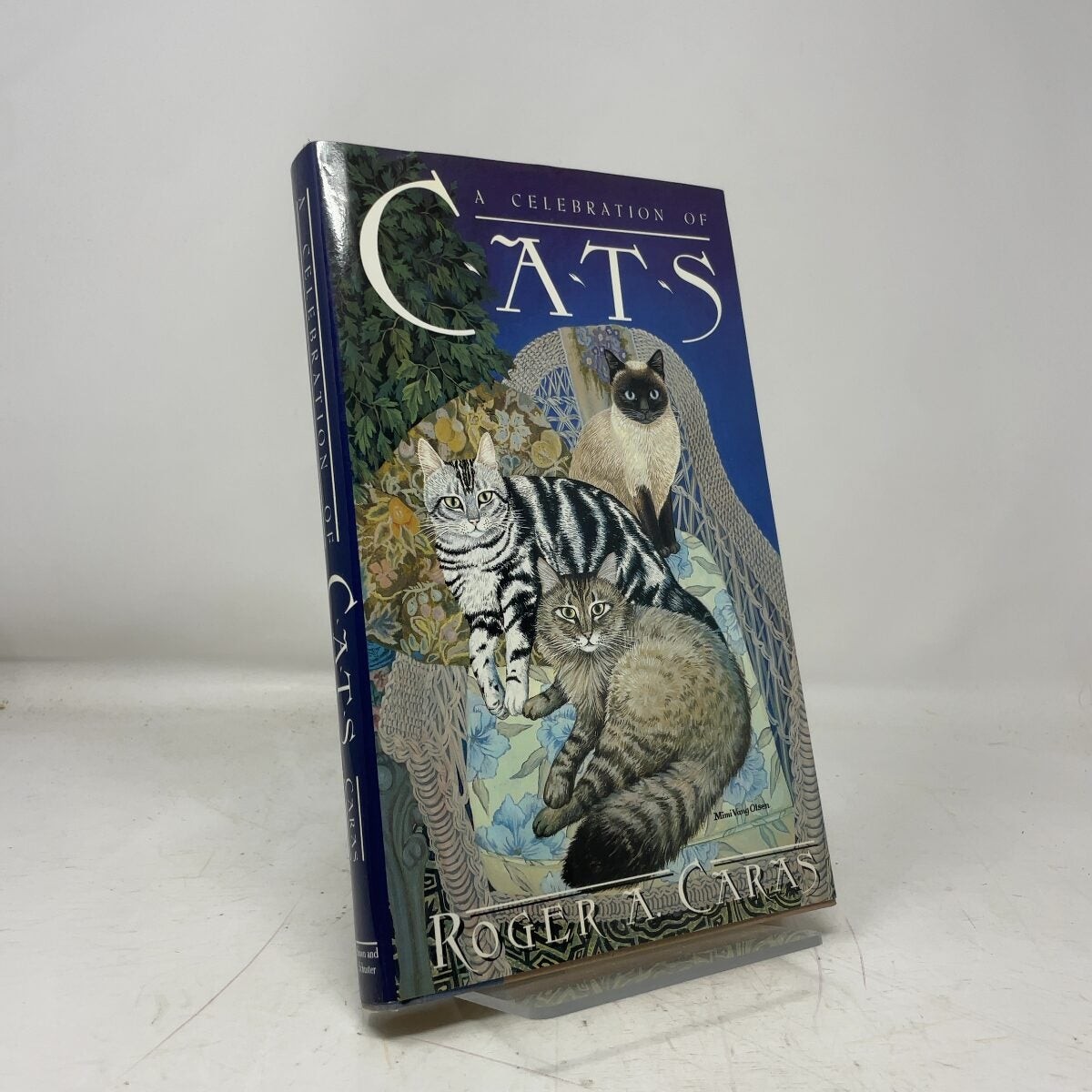 A Celebration of Cats by Roger A. Caras HC First Edition Like New 1986