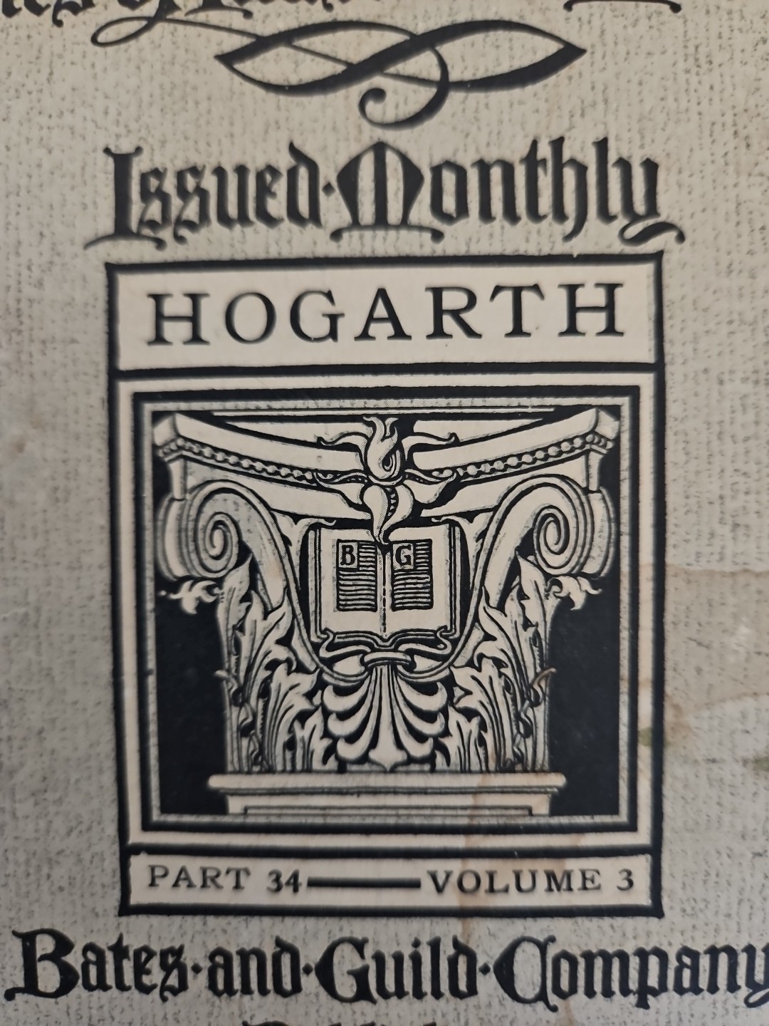 Masters In Art A Series in Illustrated Monographs HOGARTH Oct 1902 Part 34 Vol 3
