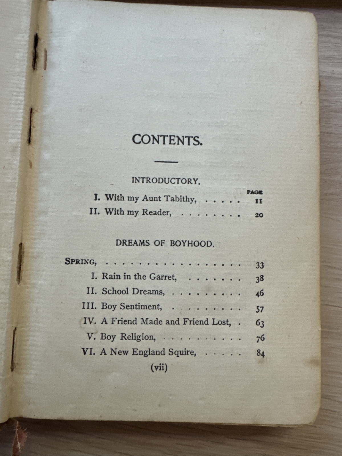 Dream Life A Fable of the Seasons IK Marvel – Antique 1896 Henry Altemus Company