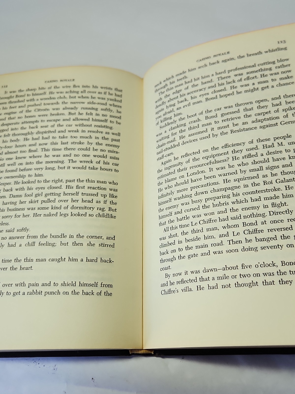 Casino Royale by Ian Fleming First U.S. Hardcover Printing 1953 Book Macmillan
