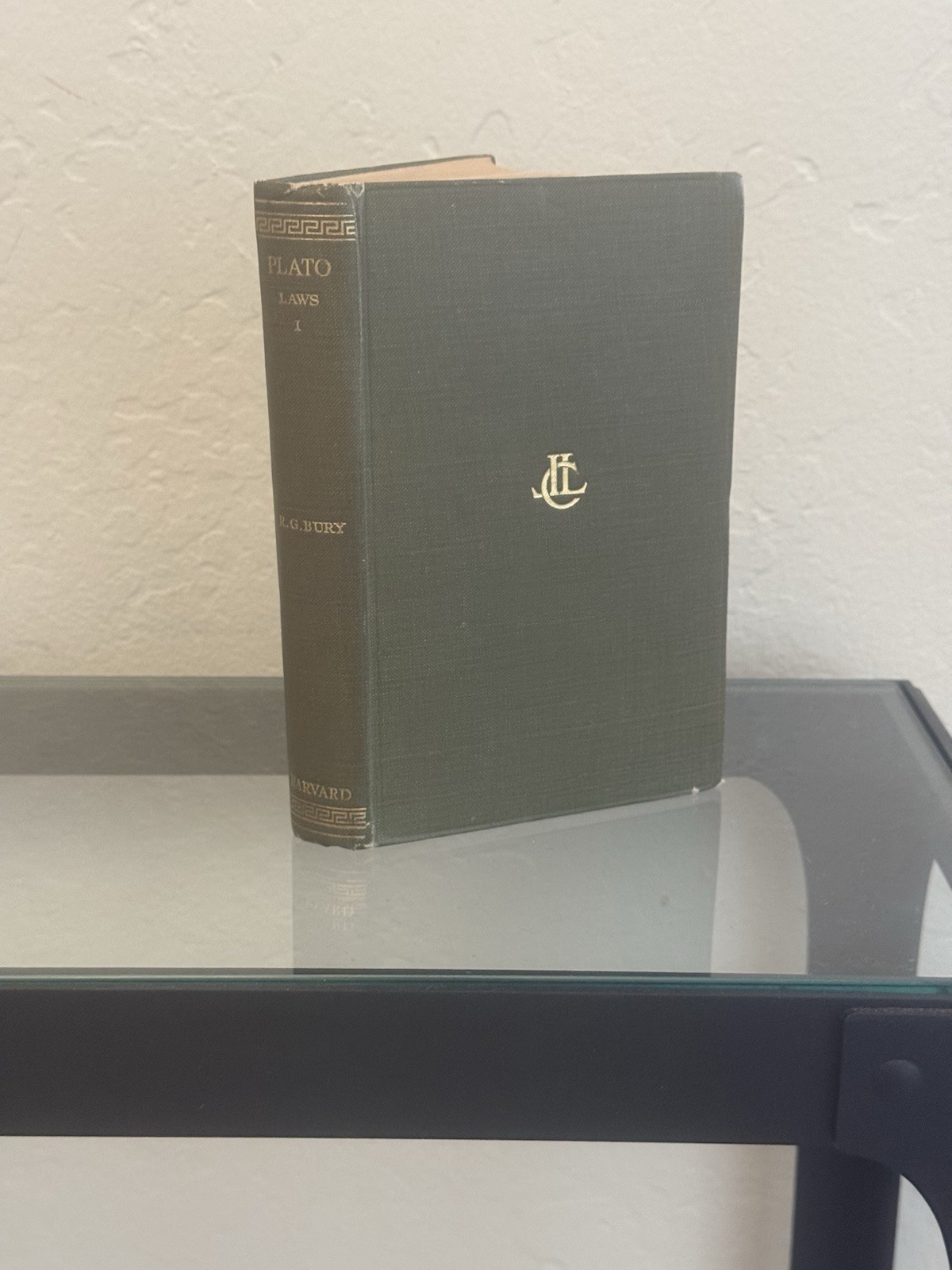 Plato ~With an English Translation~ Laws by R.G. Bury 1942 Volume 1
