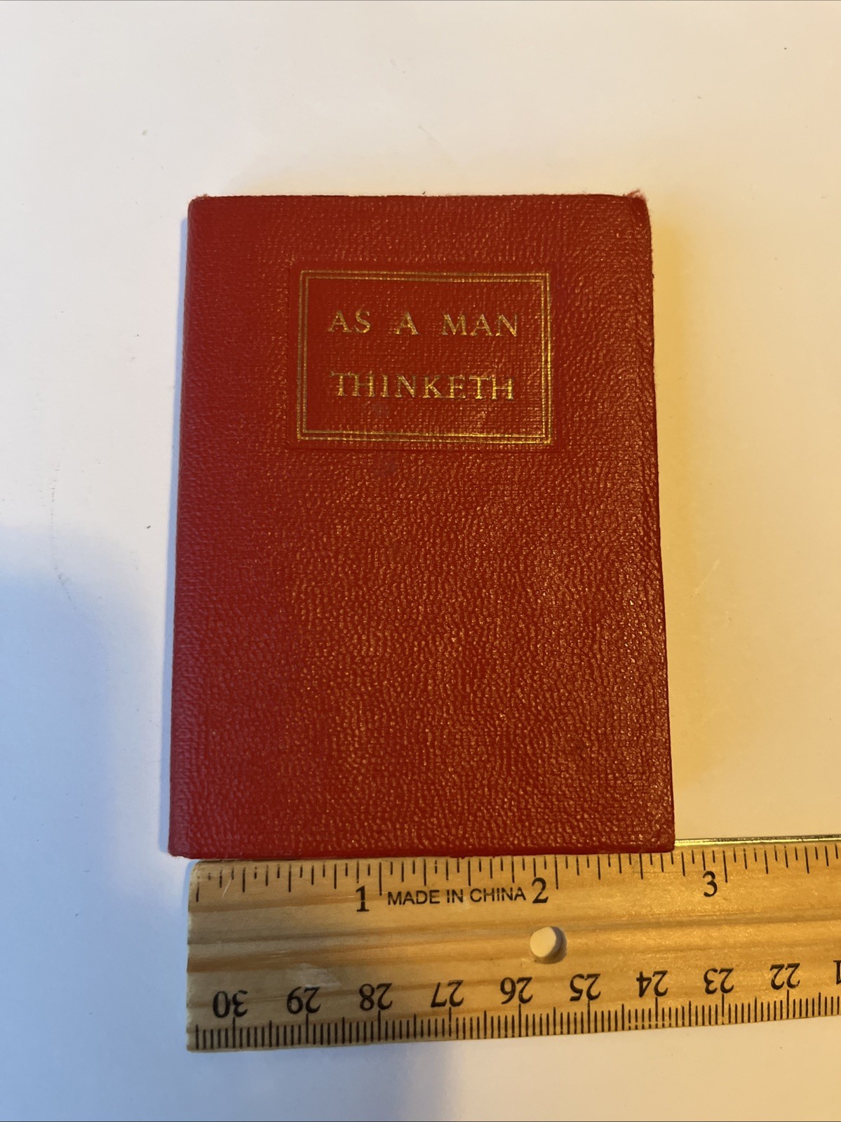 As A Man Thinketh James Allen Miniature Dolphin Booklet Collins London Glasgow