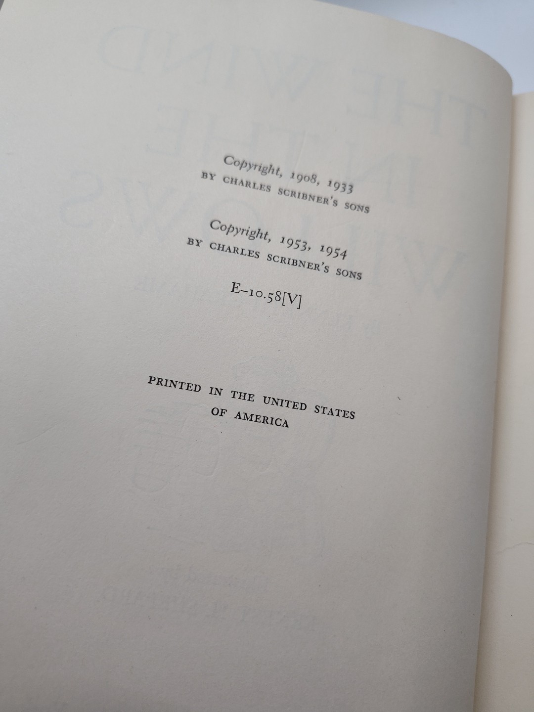 Kenneth Grahame Wind in the Willows Hardcover w/ Dust Jacket 1965