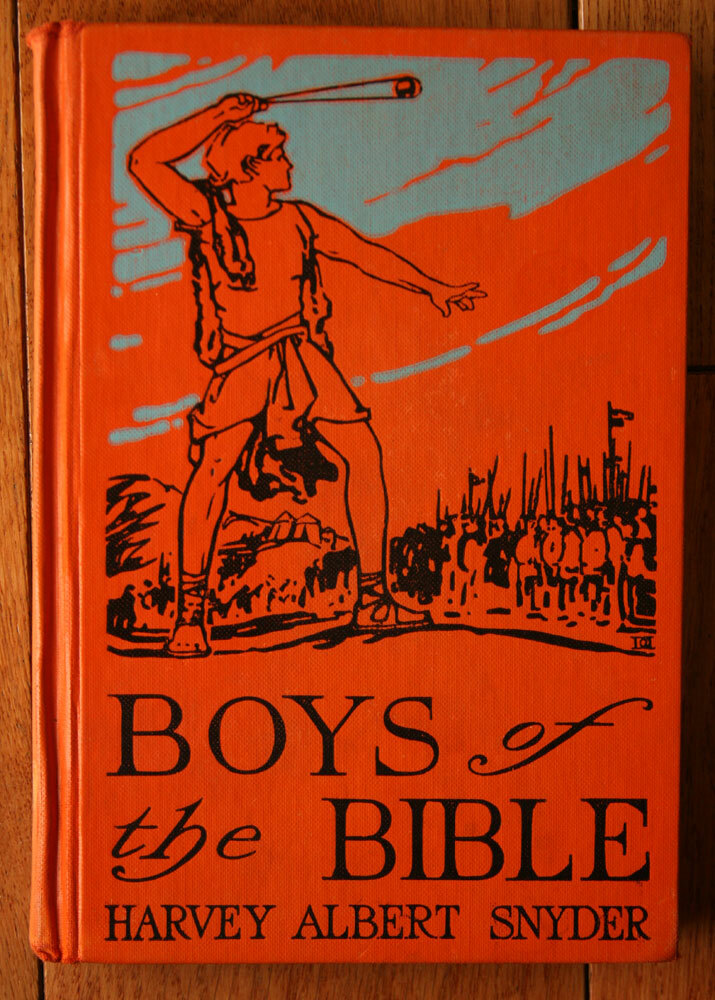 BOYS OF THE BIBLE by Harvey Albert Snyder 1929 Illustrated John C. Winston Co.